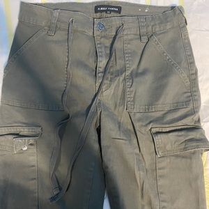 Cargo Olive Green Jeans